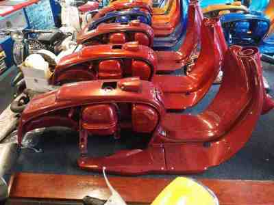 Lambretta GP200 Petrol MAROON METALLIC at AF Rayspeed Ltd Malton