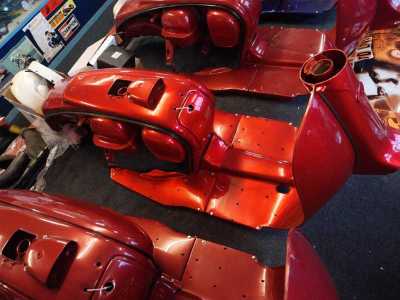 Lambretta GP200 Petrol METALLIC RED at AF Rayspeed Ltd Malton